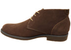 Terminal Mens Extra Wide Width Leather Suede Boots