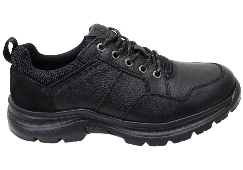 Atlas Mens Extra Wide Width Leather Comfortable Shoes