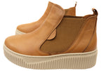 Maeva Womens European Comfortable Leather Ankle Boots