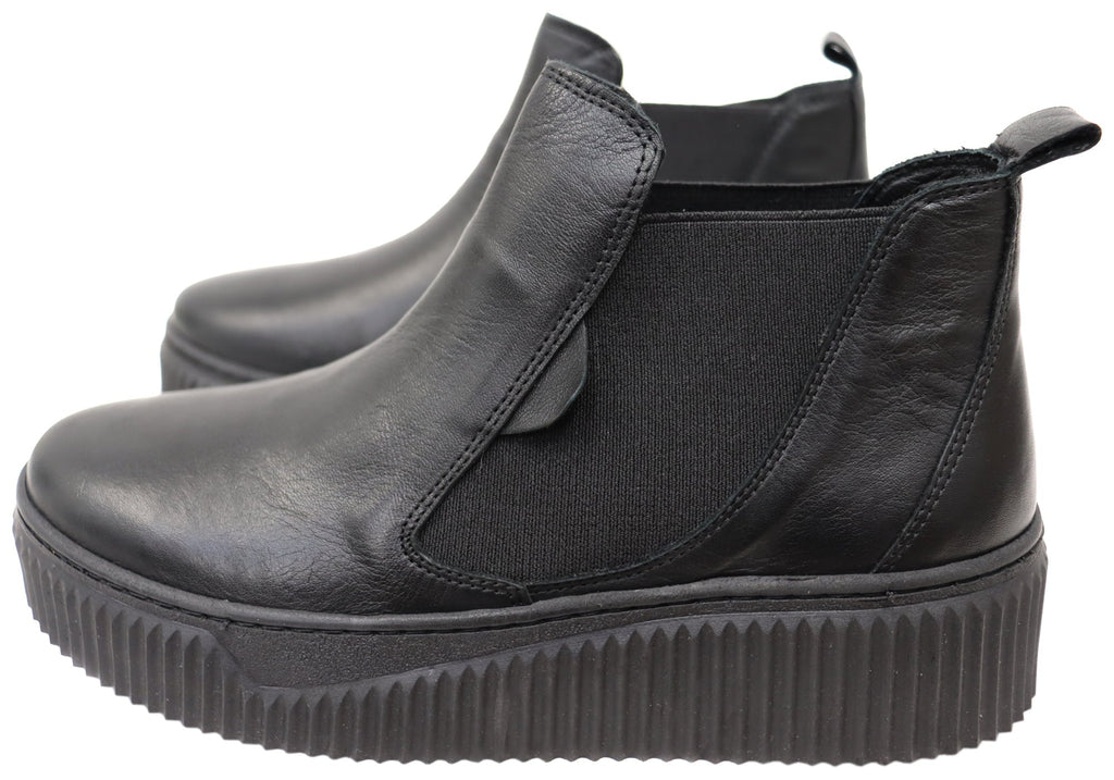 Maeva Womens European Comfortable Leather Ankle Boots