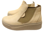 Maeva Womens European Comfortable Leather Ankle Boots