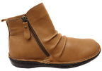 Poet Womens European Comfortable Leather Ankle Boots