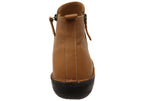 Poet Womens European Comfortable Leather Ankle Boots