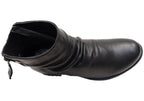 Castle Womens European Comfortable Leather Ankle Boots