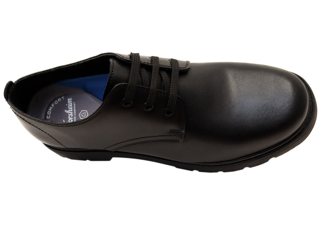 Mens Pathfinder EE Extra Wide Leather Lace Up Shoes