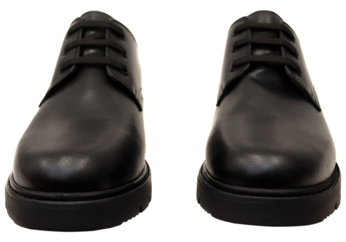 Mens Pathfinder EE Extra Wide Leather Lace Up Shoes