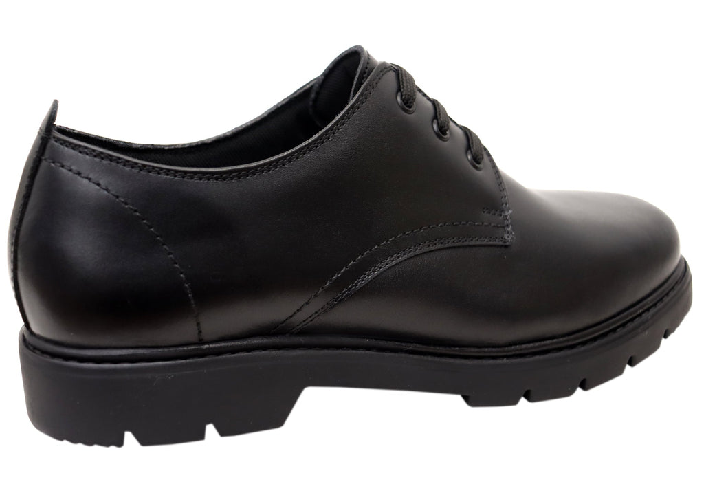 Mens Pathfinder EE Extra Wide Leather Lace Up Shoes