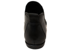 Zeda Womens Leather Comfortable Ankle Boots