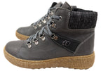 7000-305 Womens European Comfort Leather Ankle Boots