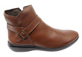 Pindera Womens Comfortable Leather Ankle Boots Made In Brazil