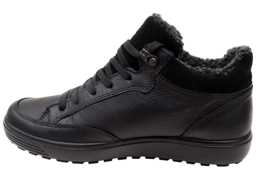Womens Comfortable Soft 7 Tred Warm GTX Leather Ankle Boots