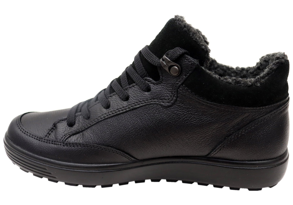 Womens Comfortable Soft 7 Tred Warm GTX Leather Ankle Boots