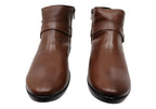 Pindera Womens Comfortable Leather Ankle Boots Made In Brazil