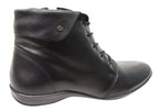 Marie Womens Comfortable Leather Ankle Boots Made In Brazil