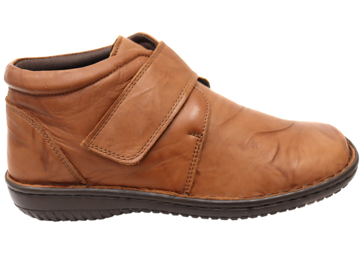 5240-27 Womens Wide Fit Comfortable Leather Boots