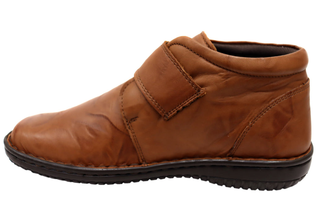 5240-27 Womens Wide Fit Comfortable Leather Boots