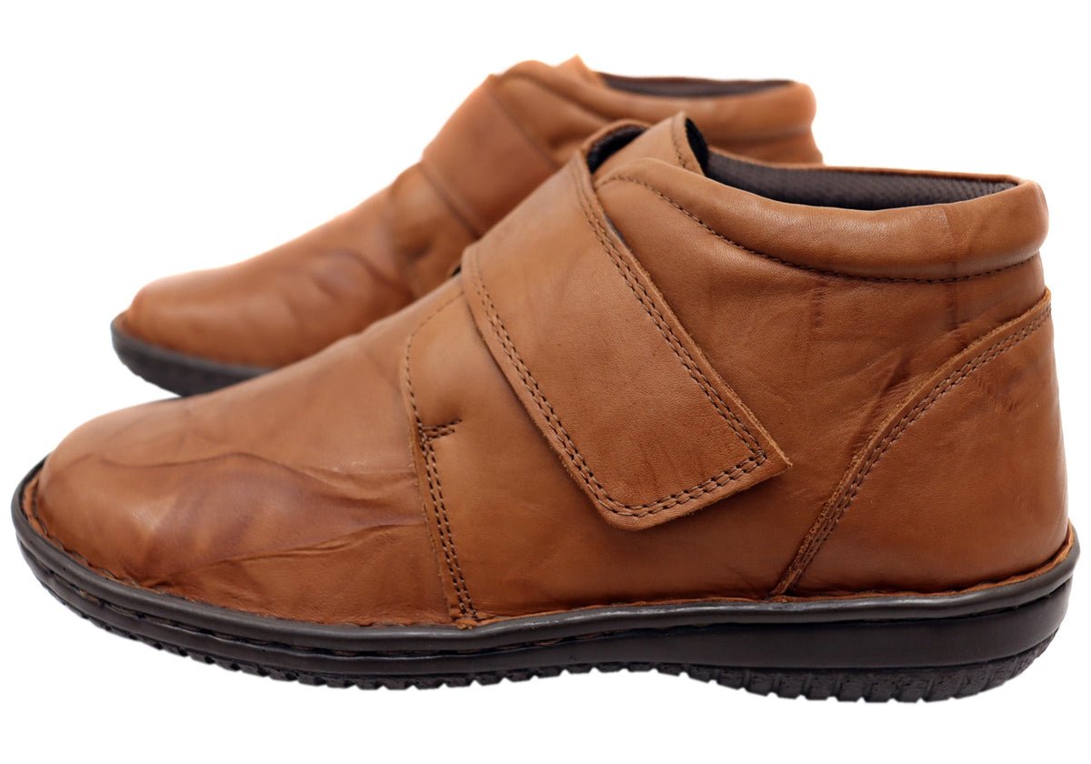 5240-27 Womens Wide Fit Comfortable Leather Boots