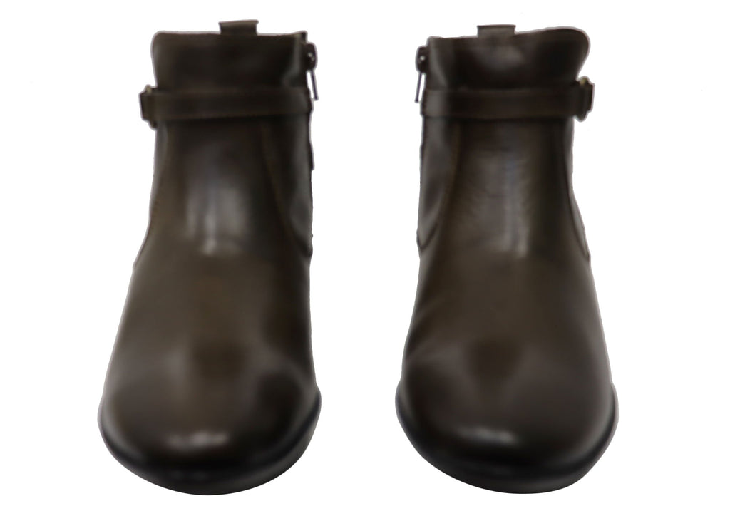 Lane Womens Comfortable Leather Ankle Boots Made In Brazil
