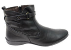 Lane Womens Comfortable Leather Ankle Boots Made In Brazil