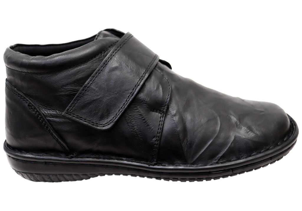 5240-27 Womens Wide Fit Comfortable Leather Boots