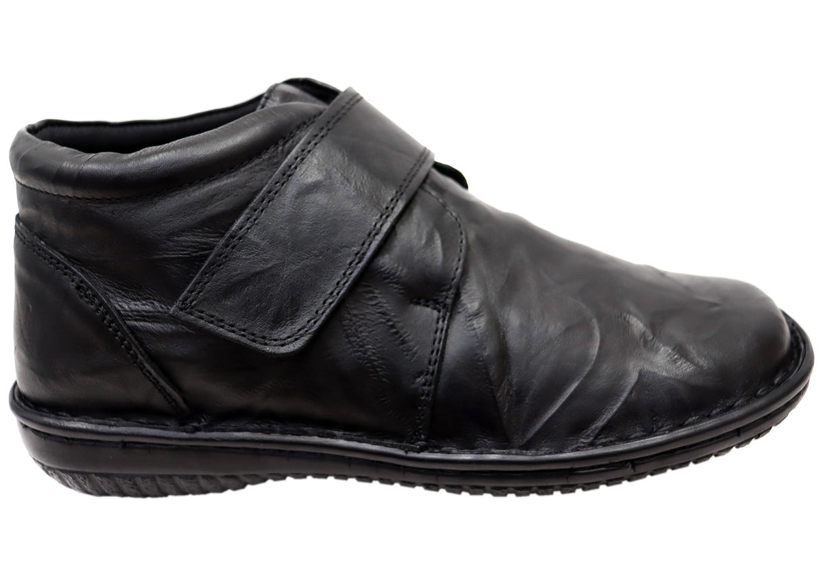 5240-27 Womens Wide Fit Comfortable Leather Boots
