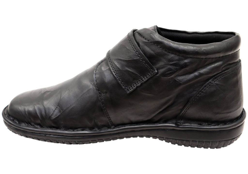 5240-27 Womens Wide Fit Comfortable Leather Boots