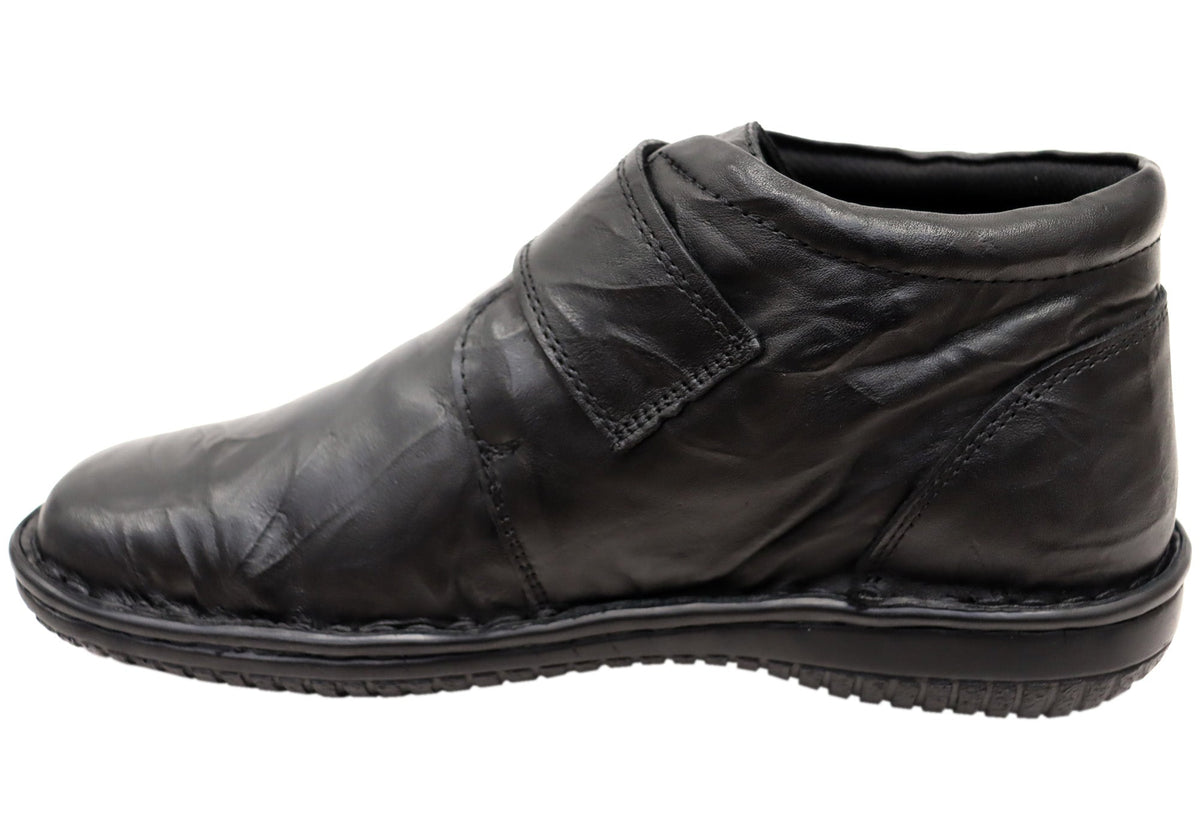 5240-27 Womens Wide Fit Comfortable Leather Boots