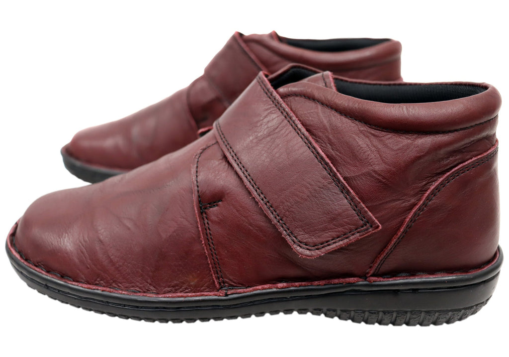 5240-27 Womens Wide Fit Comfortable Leather Boots
