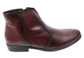 Morgan Womens Comfortable Leather Ankle Boots Made In Brazil