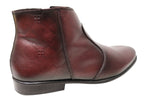 Morgan Womens Comfortable Leather Ankle Boots Made In Brazil