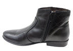 Morgan Womens Comfortable Leather Ankle Boots Made In Brazil