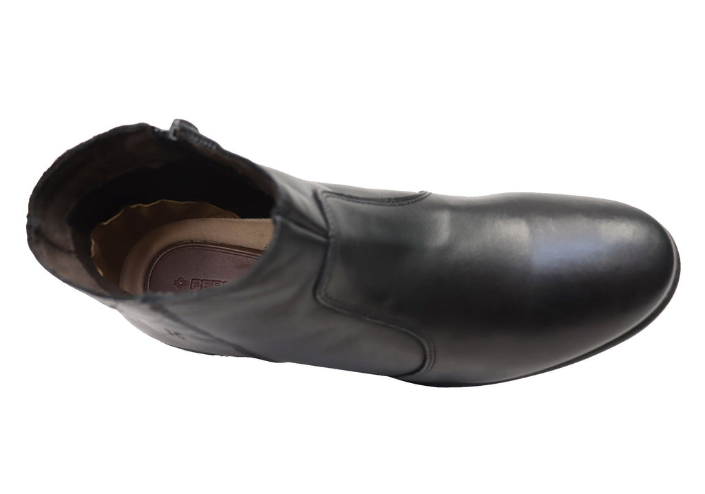Morgan Womens Comfortable Leather Ankle Boots Made In Brazil