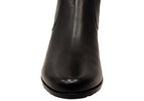 Delinat Womens Extra Wide Fit Comfortable Leather Ankle Boots