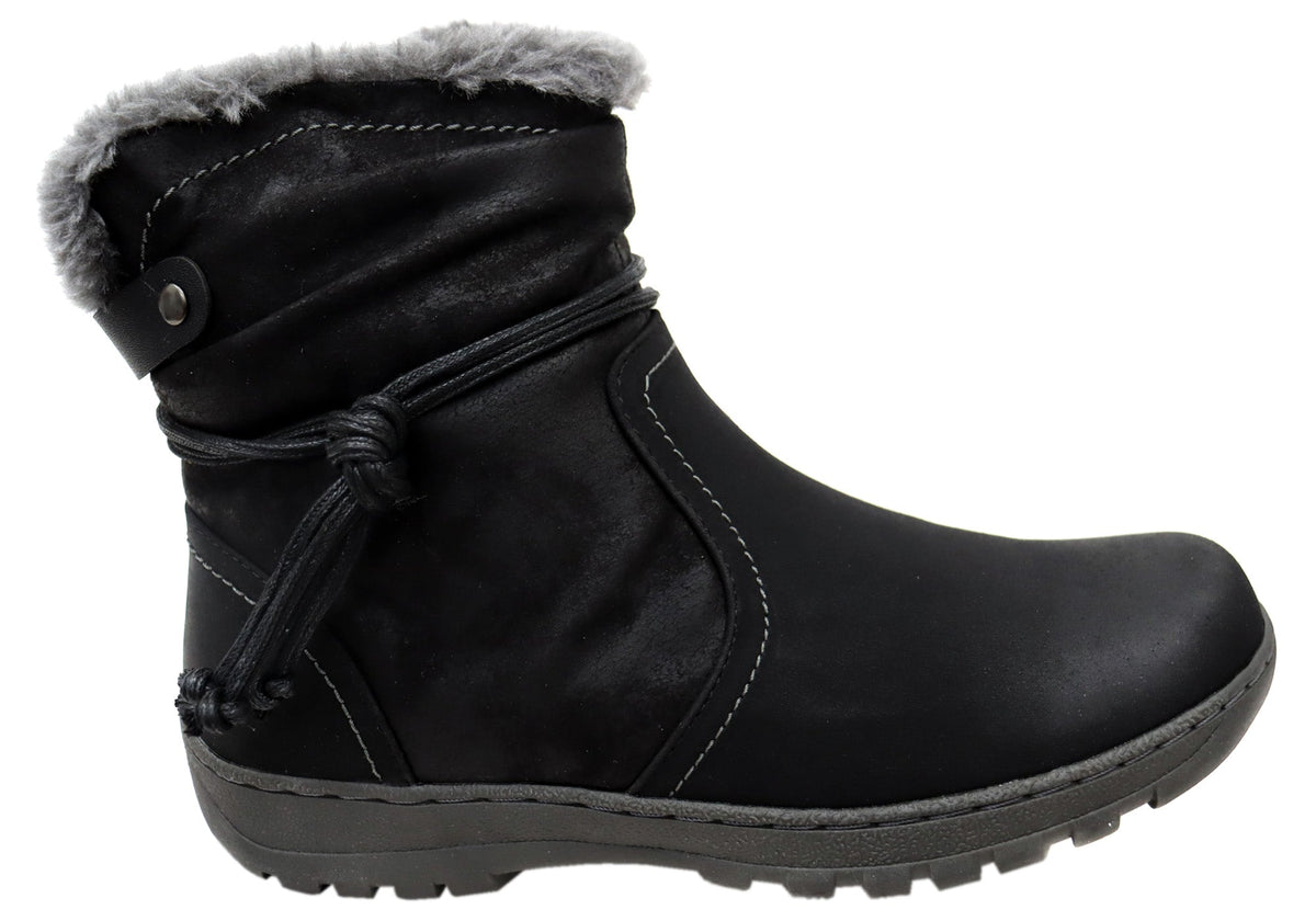 Gemma Womens Comfortable Ankle Boots