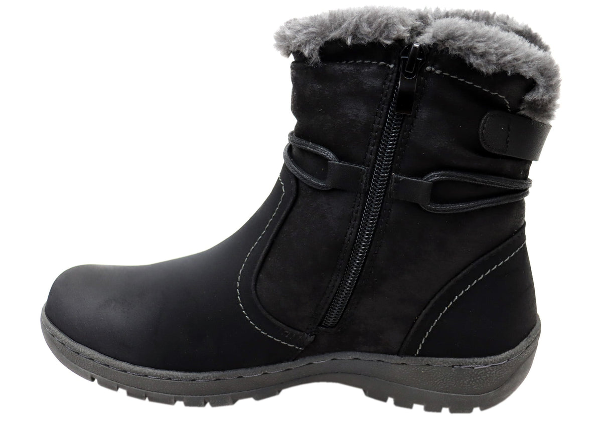 Gemma Womens Comfortable Ankle Boots
