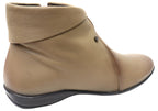 Lotty Womens Comfortable Leather Ankle Boots Made In Brazil