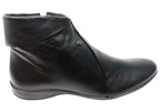 Lotty Womens Comfortable Leather Ankle Boots Made In Brazil