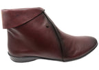 Lotty Womens Comfortable Leather Ankle Boots Made In Brazil