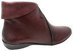Lotty Womens Comfortable Leather Ankle Boots Made In Brazil