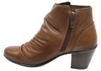 Brooke Womens Comfortable Leather Ankle Boots Made In Brazil