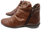 Linda Womens Comfortable Leather Ankle Boots Made In Brazil