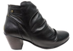 Brooke Womens Comfortable Leather Ankle Boots Made In Brazil