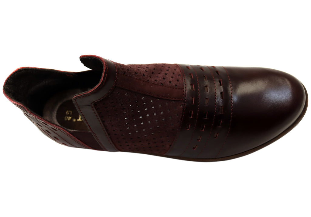 Rivotra Womens Leather Comfortable Ankle Boots