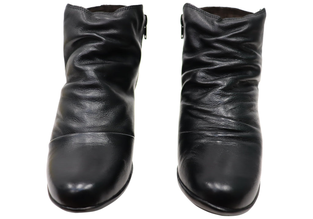 Brooke Womens Comfortable Leather Ankle Boots Made In Brazil