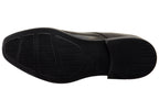 Power Mens Comfortable Leather Lace Up Dress Shoes
