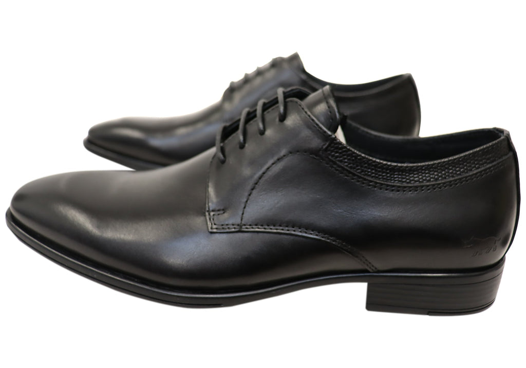 Power Mens Comfortable Leather Lace Up Dress Shoes