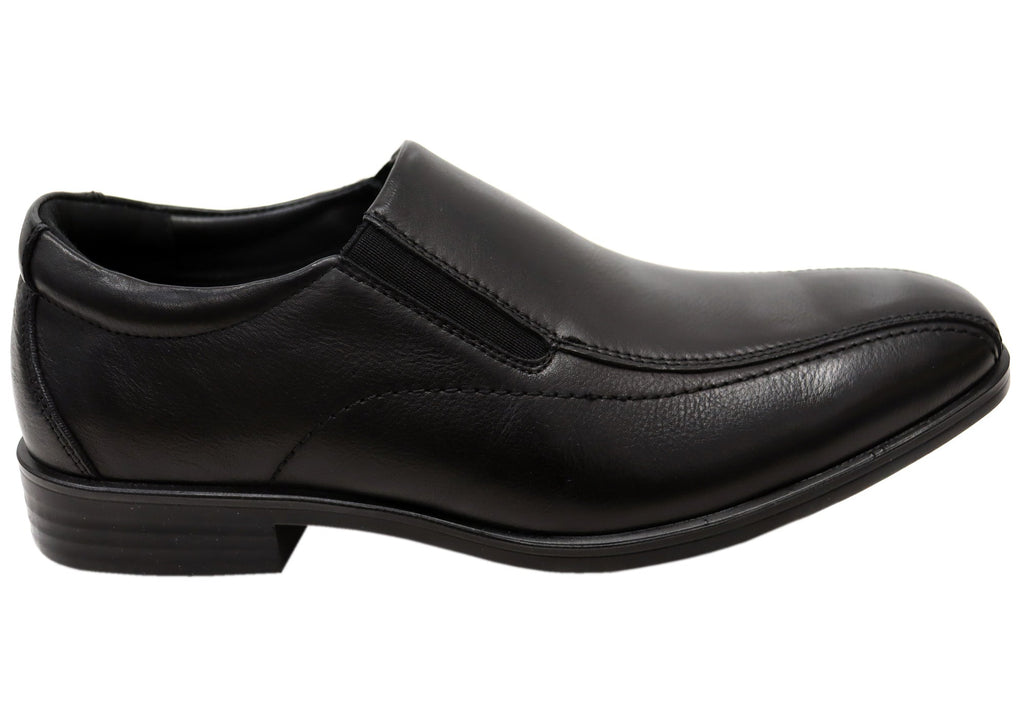 Volido RO Mens Leather Comfortable Slip On Dress Shoes