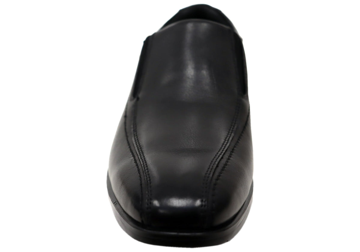 Volido RO Mens Leather Comfortable Slip On Dress Shoes
