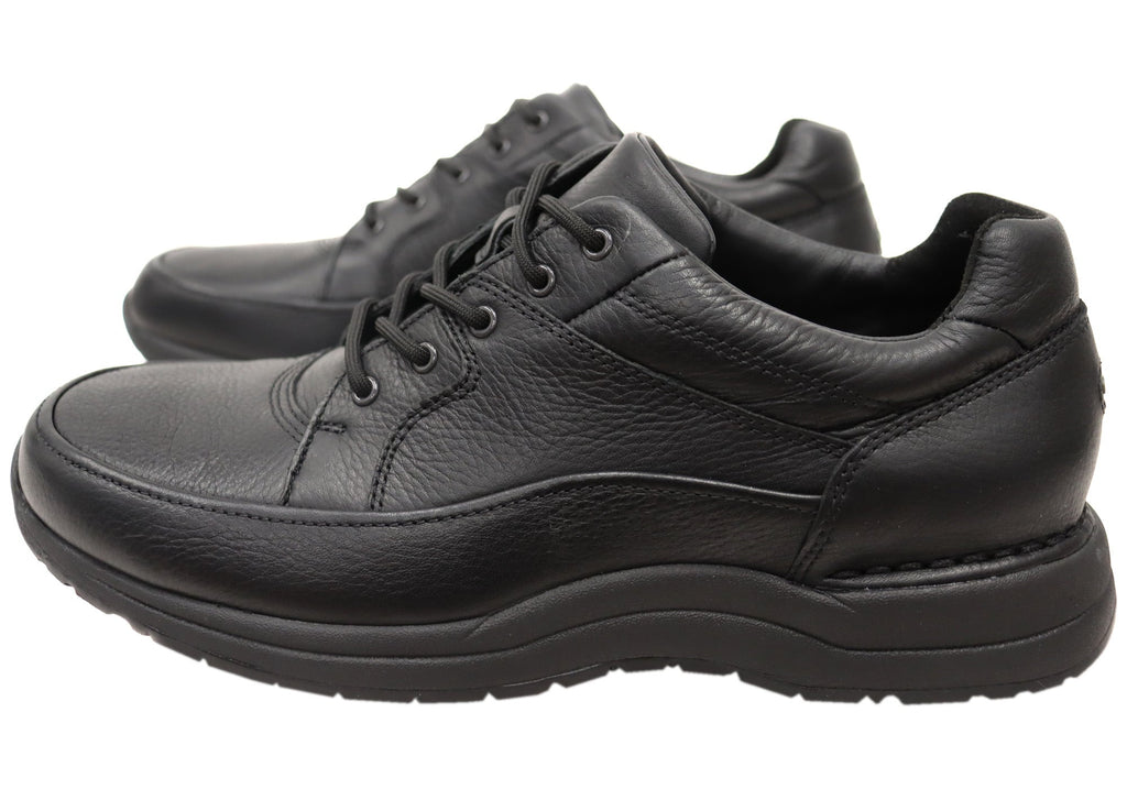 Edge Hill II Lace Mens Leather Comfortable Wide Fit Shoes