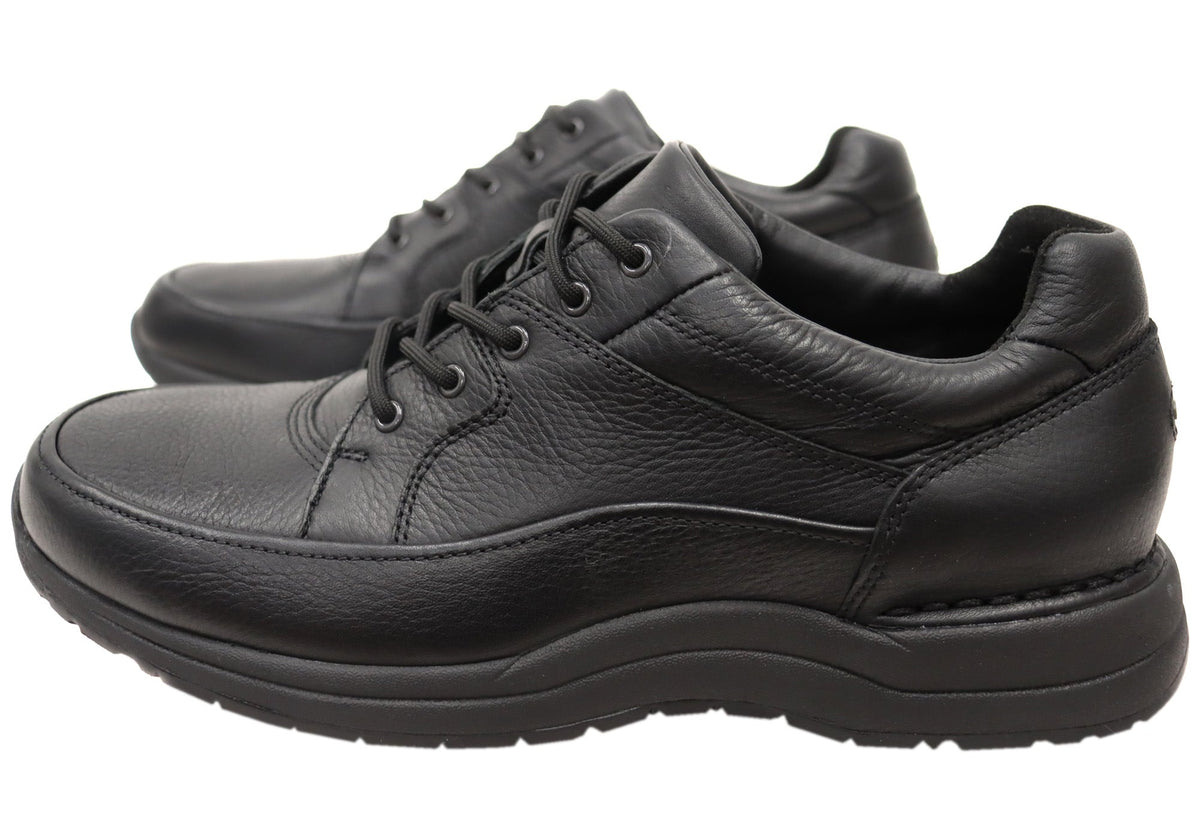 Edge Hill II Lace Mens Leather Comfortable Wide Fit Shoes